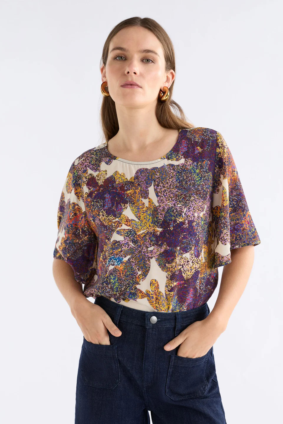 Aube Top | Lantis Print