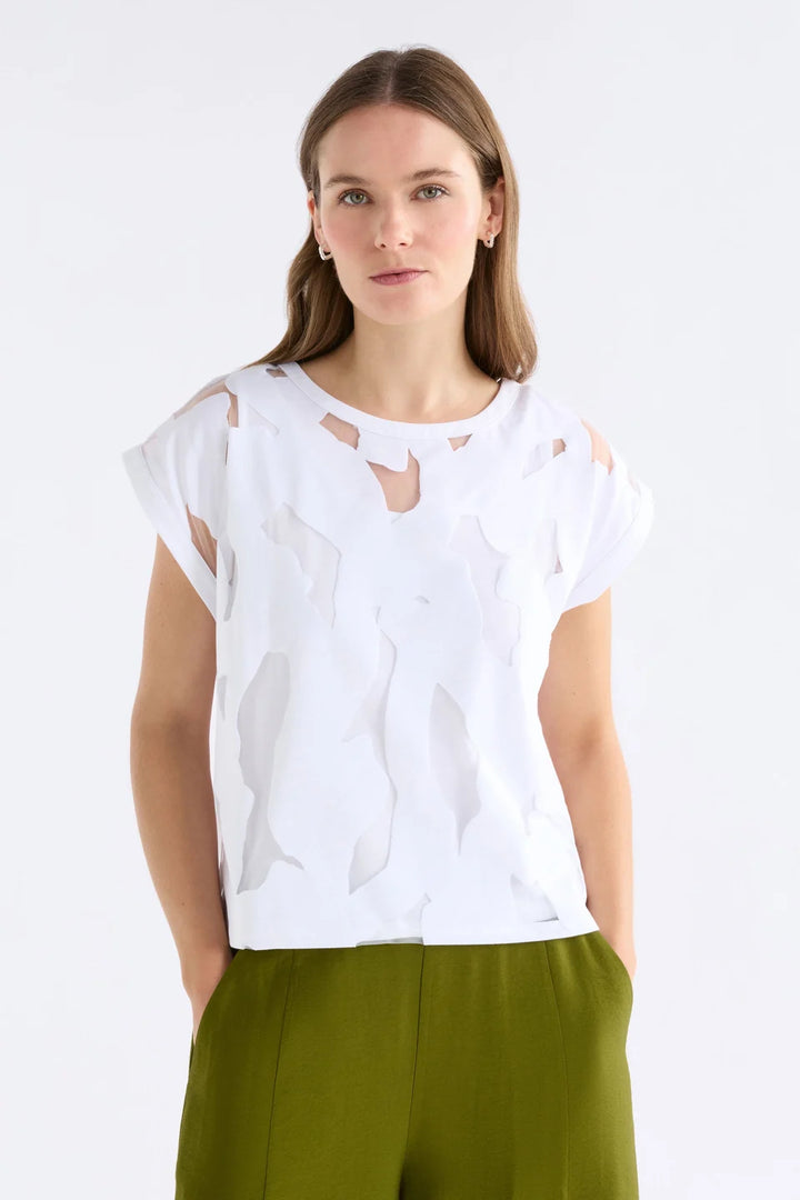 Varr Burnout Top | White