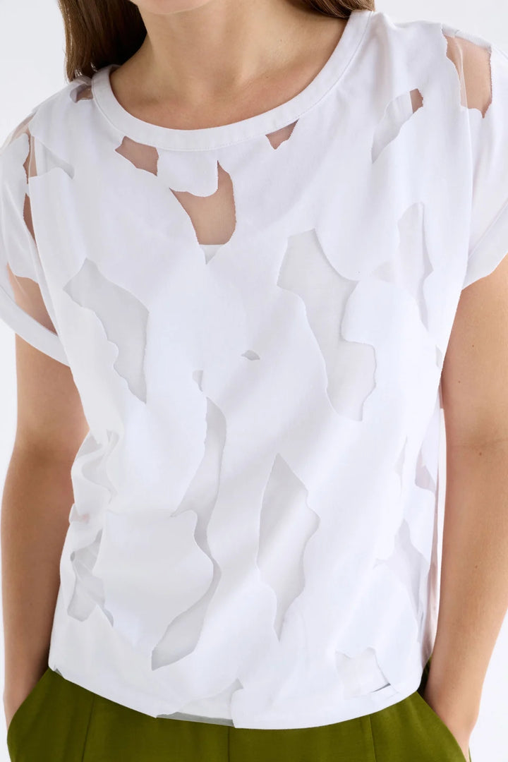 Varr Burnout Top | White