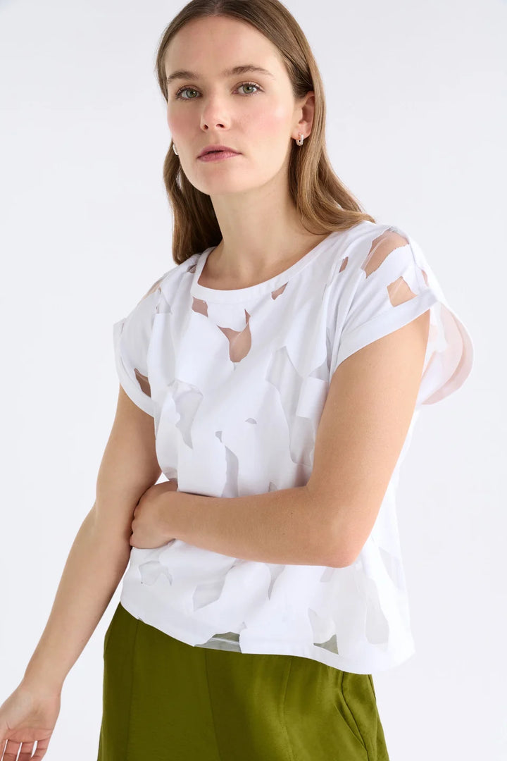 Varr Burnout Top | White