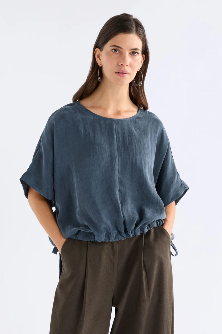 Delme Top | Blue Steel