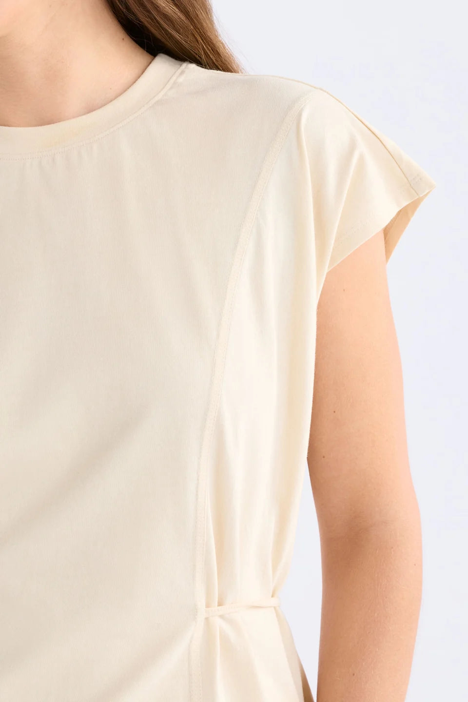 Obers T-Shirt | Pearl White
