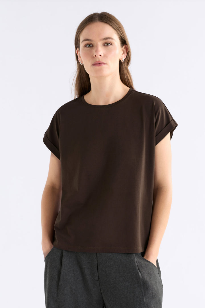 Cille T-Shirt | Espresso