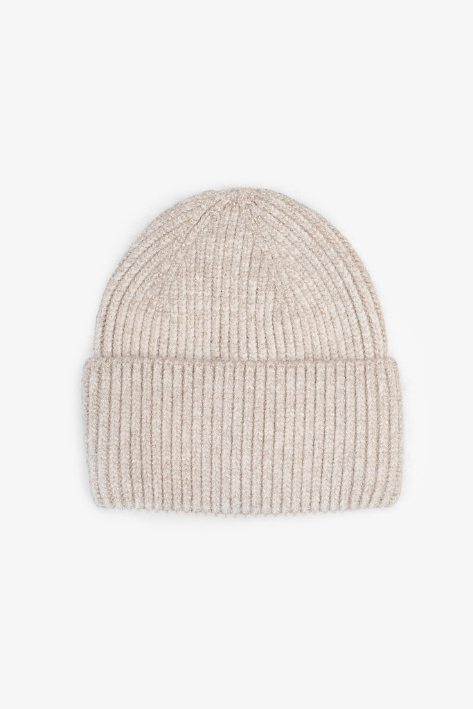 Eloise Beanie | Oat Gold