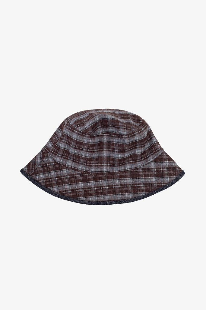 Flipside Bucket Hat | Denim/Plaid