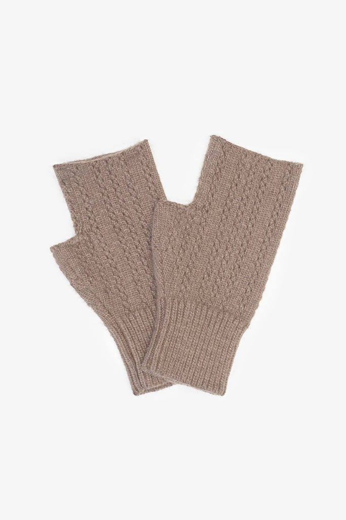 Florence Fingerless Gloves | Natural