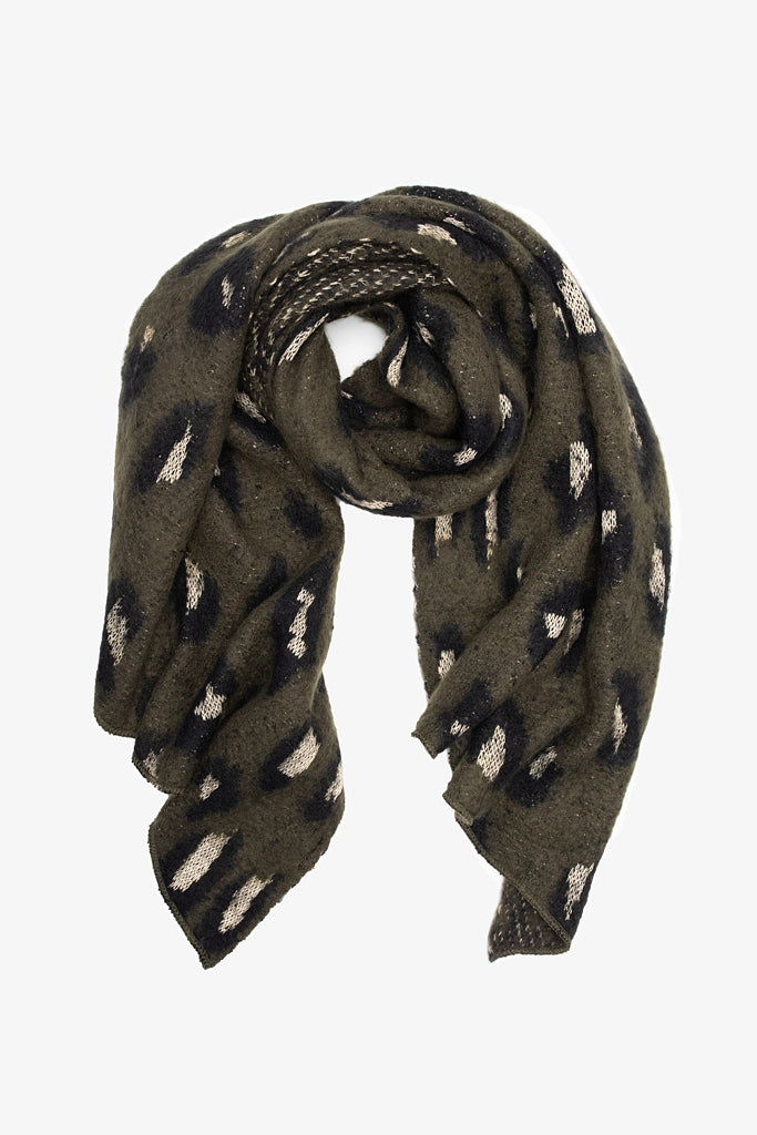 Golden Prowl Scarf | Khaki