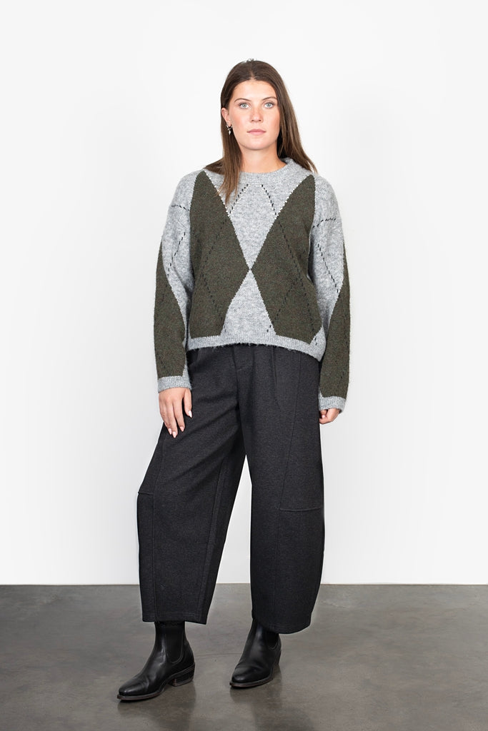 Harlow Pant | Charcoal