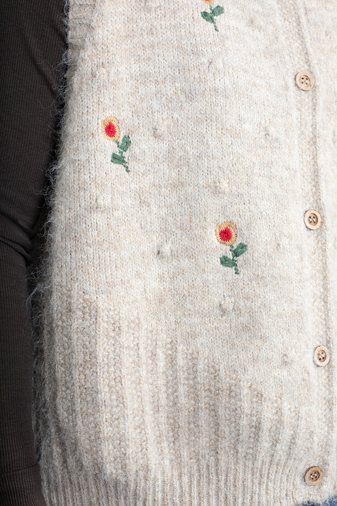 Harriet Vest | Oat Flowers OSFM