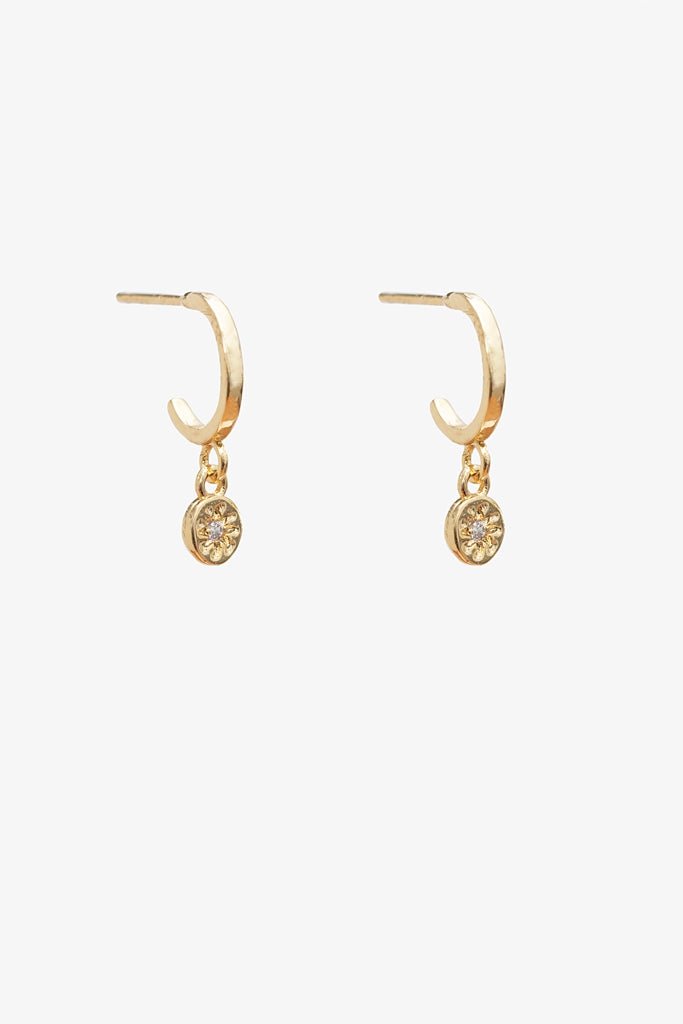 Molly Petite Hoop | Gold