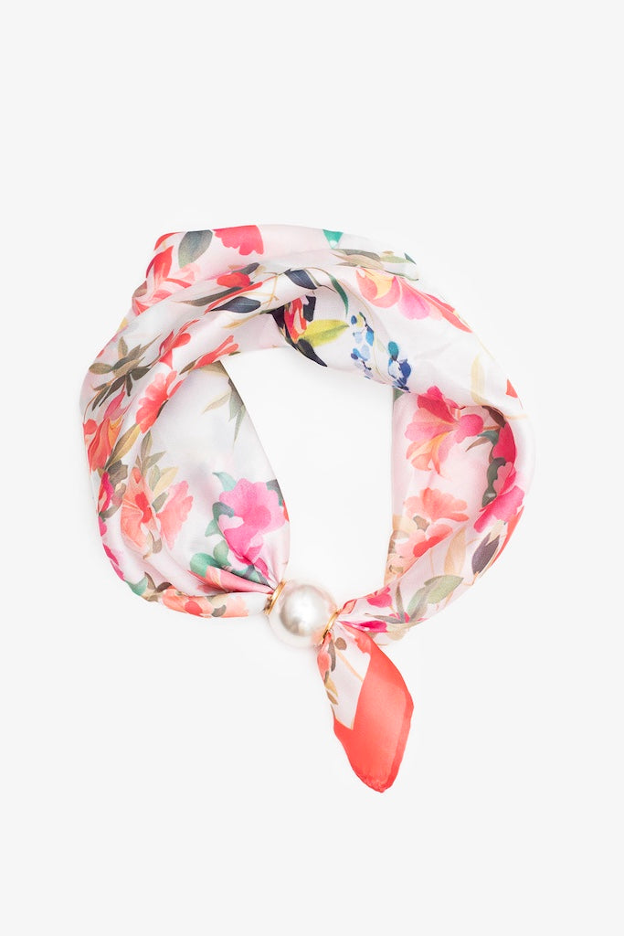 Pearl Fasten Necktie | Camellia