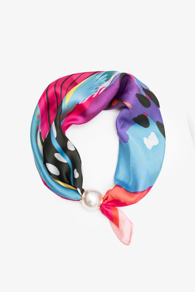 Pearl Fasten Necktie | Chroma