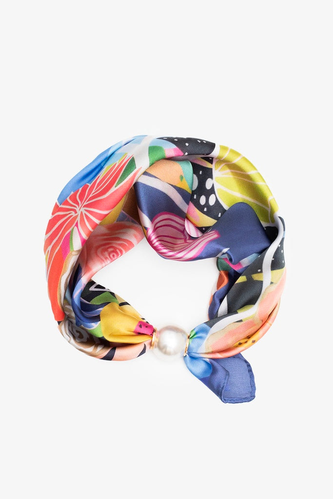 Pearl Fasten Necktie | Garden Party