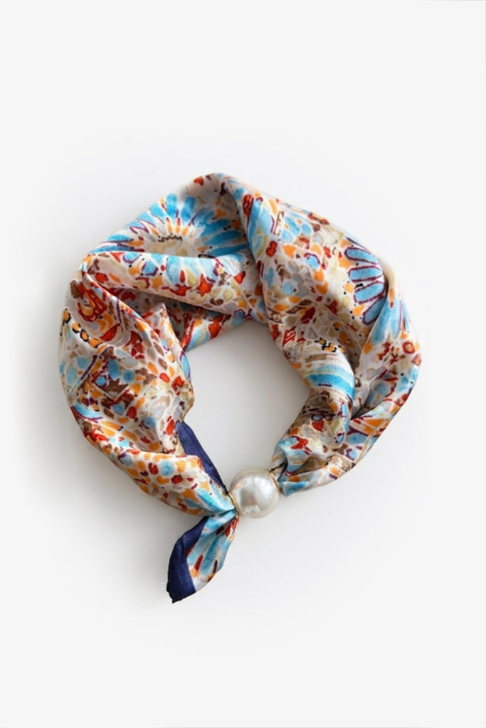 Pearl Fasten Necktie | Silk Road