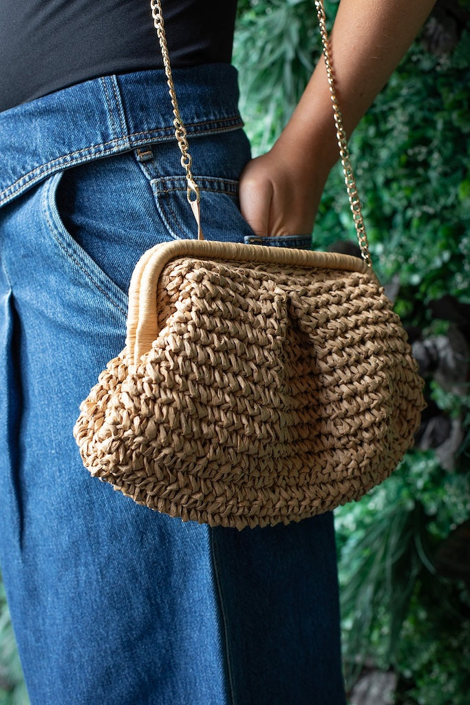 Coastal Clutch | Woven