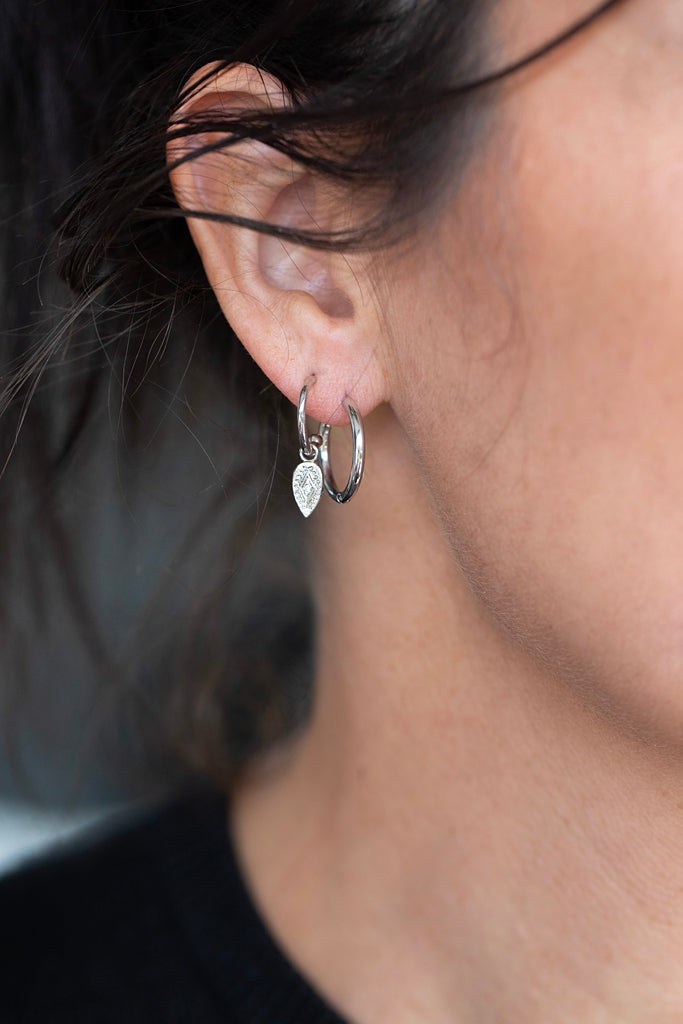 Gracie Petite Hoop | Silver