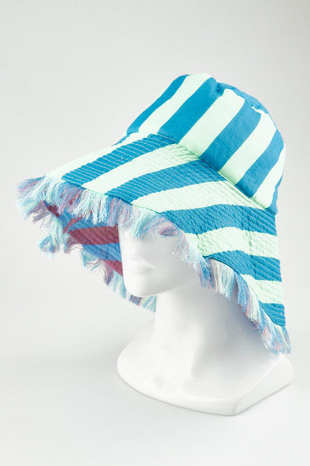 Fray Bucket Hat | Capri Blue