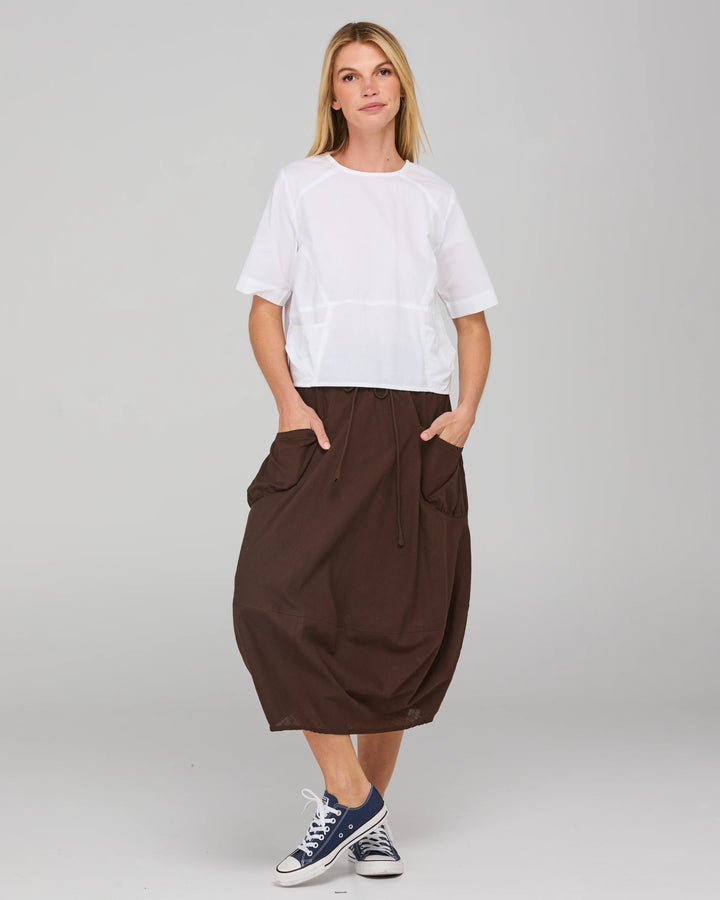 Guru Skirt | Ground Coffee