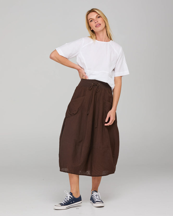 Guru Skirt | Ground Coffee