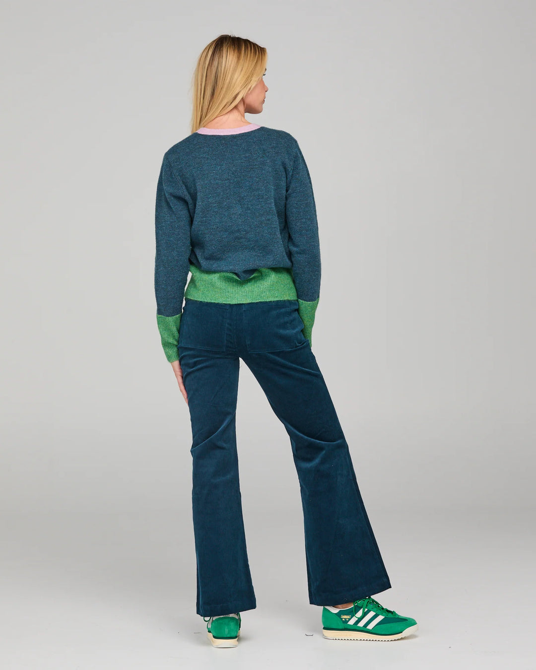 Poet Cardigan | Blue Multi