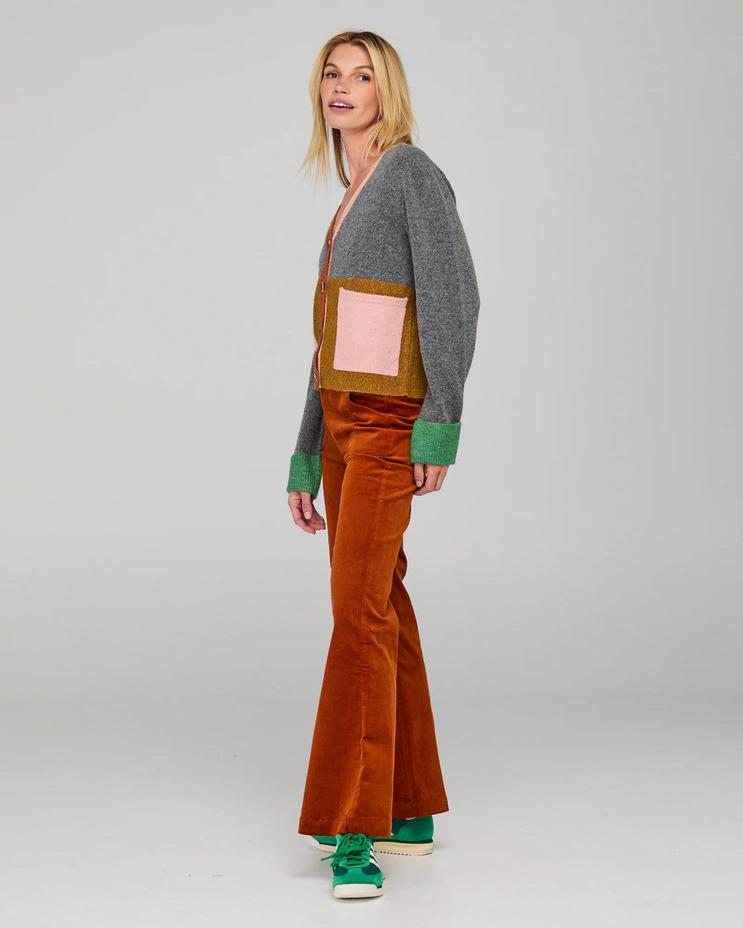 Remi Cardigan | Grey Multi