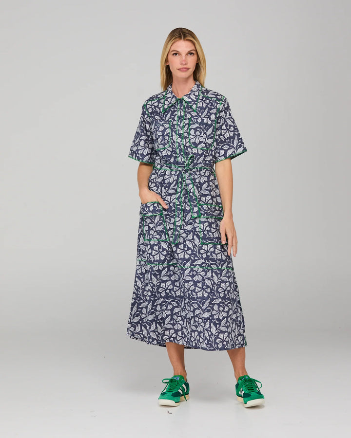 Rishi Dress | Izumi Navy