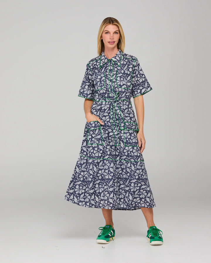 Rishi Dress | Izumi Navy
