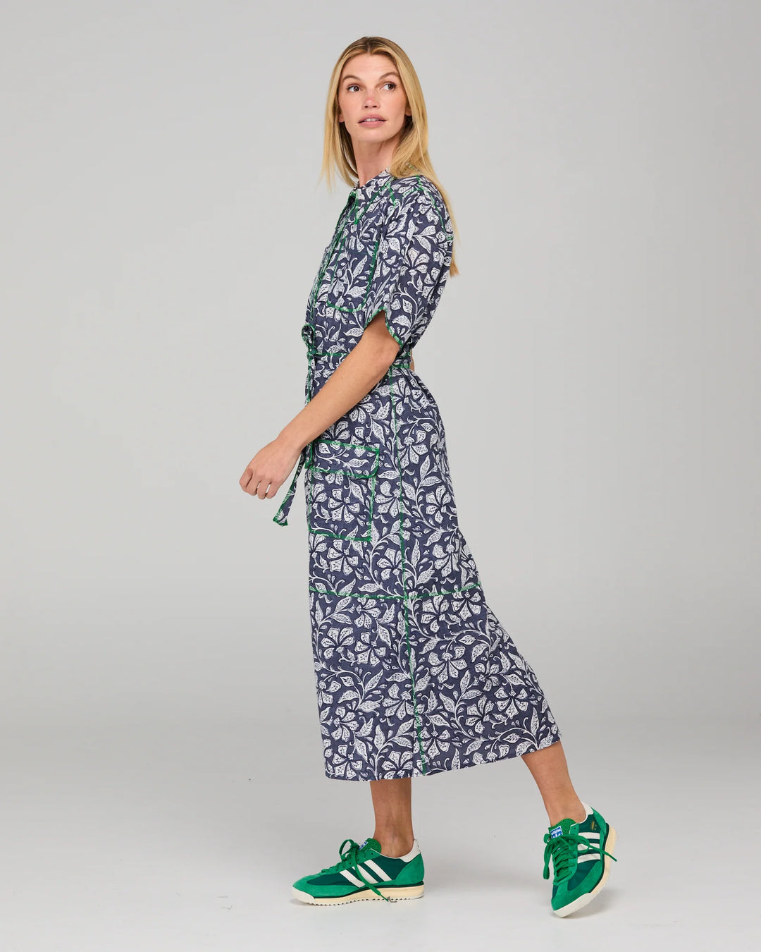 Rishi Dress | Izumi Navy