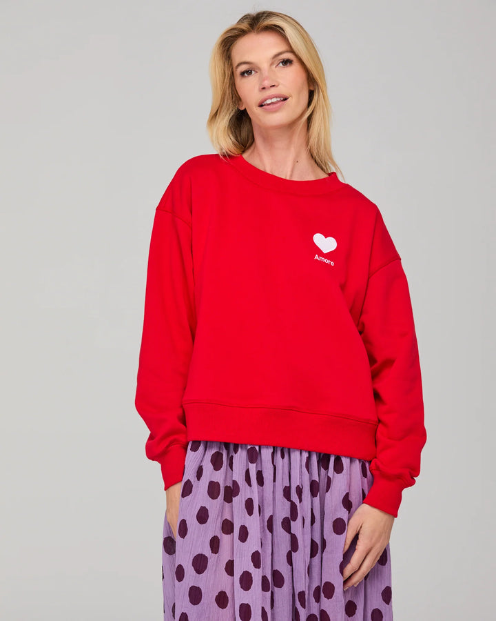Amore Jumper | Strawberry