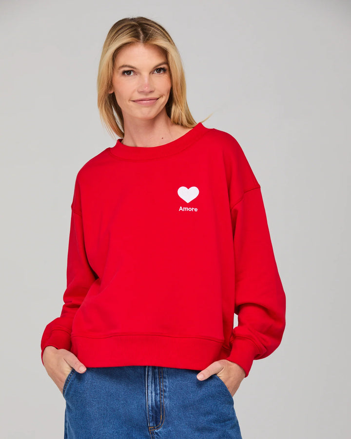 Amore Jumper | Strawberry