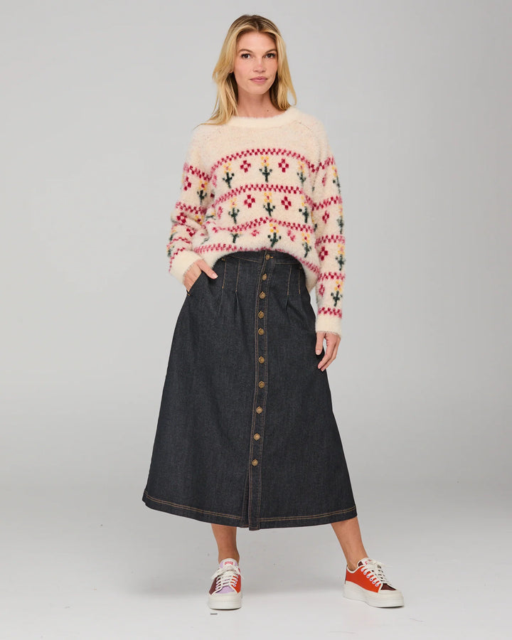 Bellerose Skirt | Midnight Denim