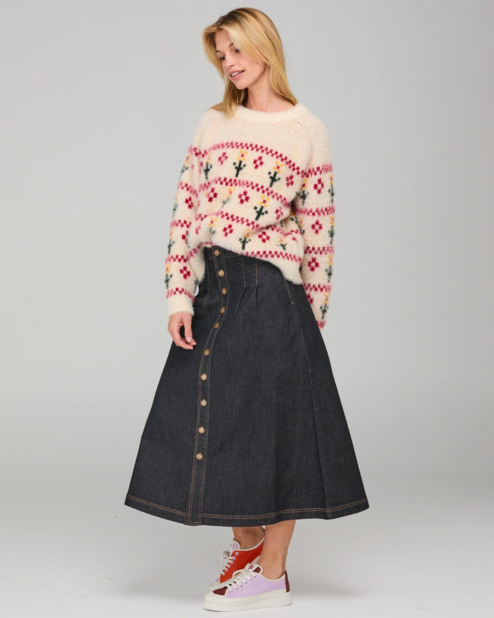 Bellerose Skirt | Midnight Denim