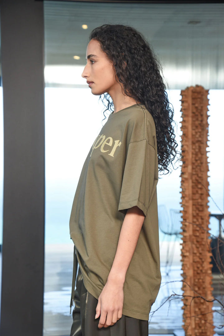 Tick Flock T-Shirt | Olive
