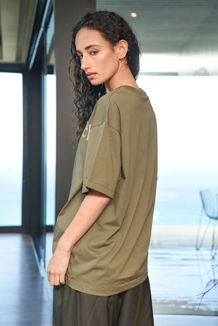 Tick Flock T-Shirt | Olive