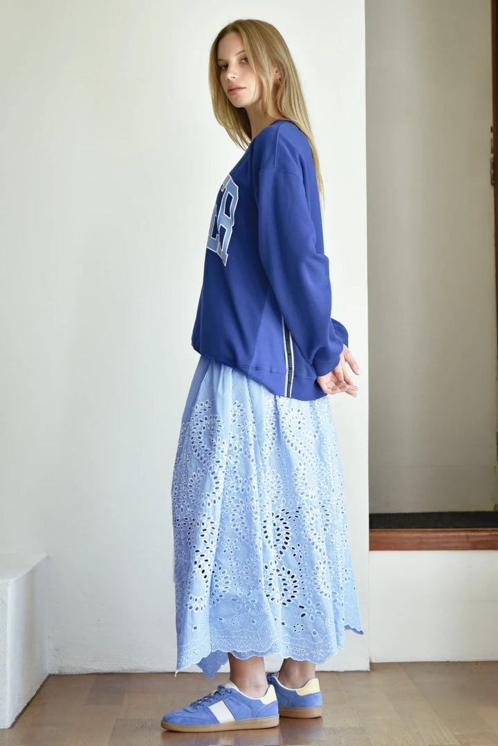 Forward Motion Skirt | Blue