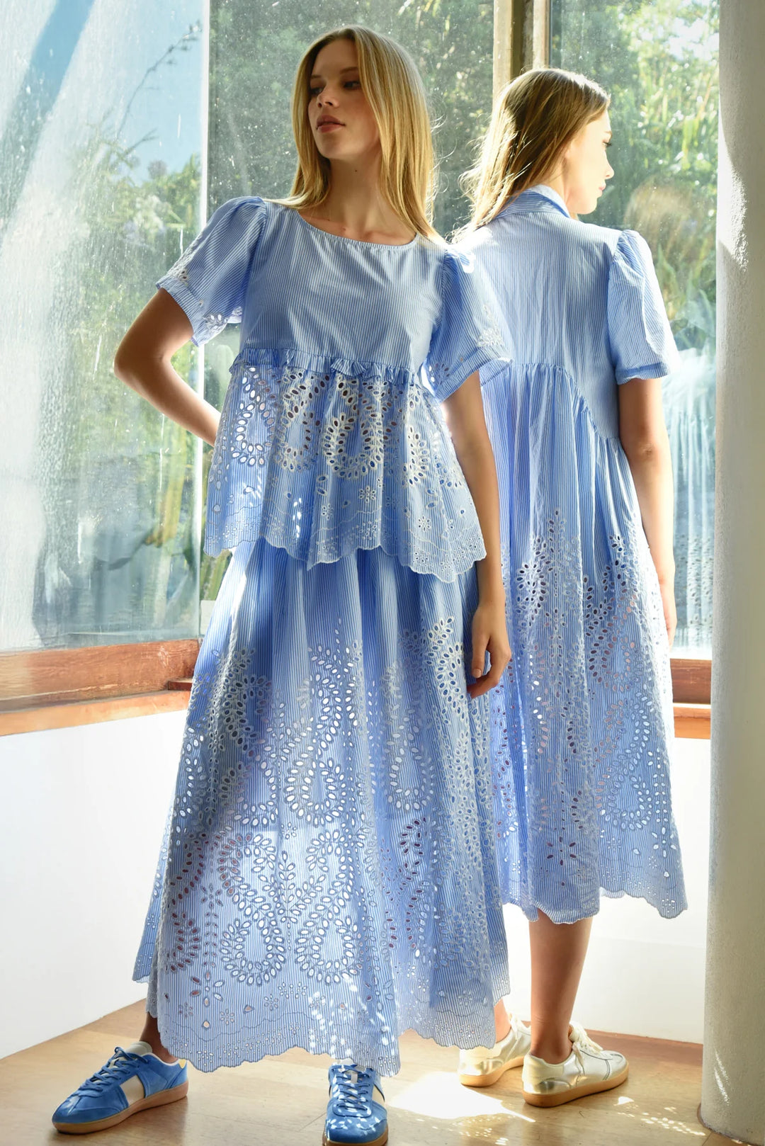 Forward Motion Skirt | Blue