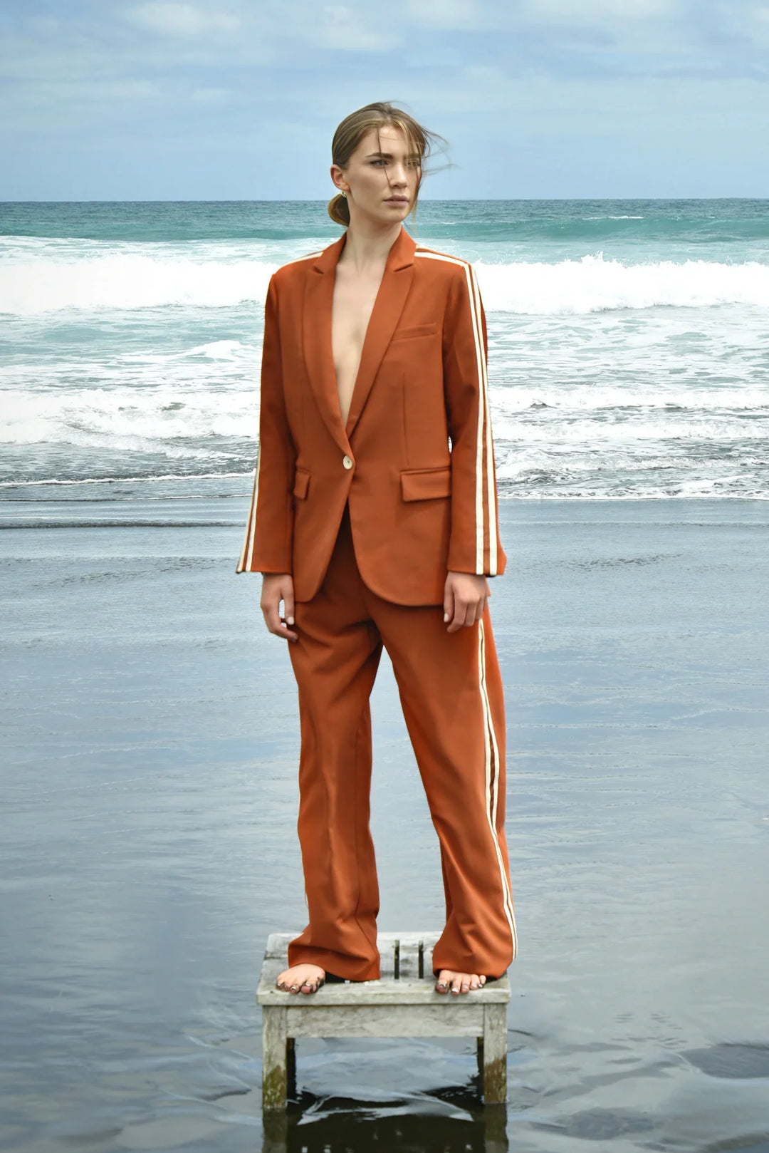 Blazers Edge Jacket | Cinnamon