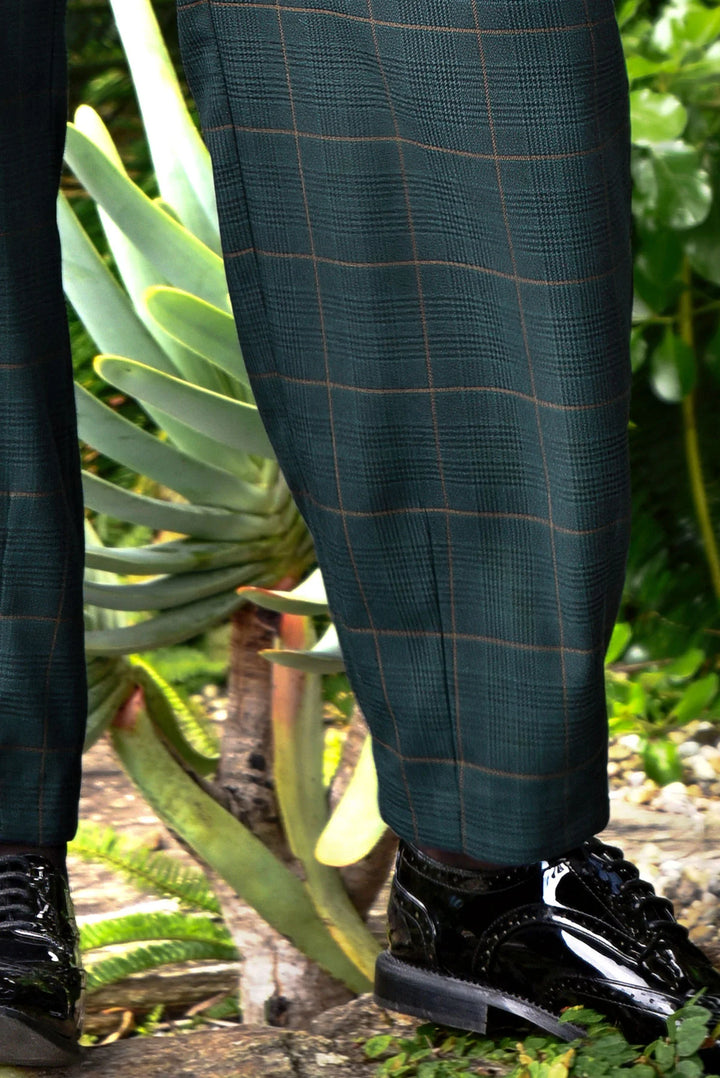Off Track Pant | Navy Check