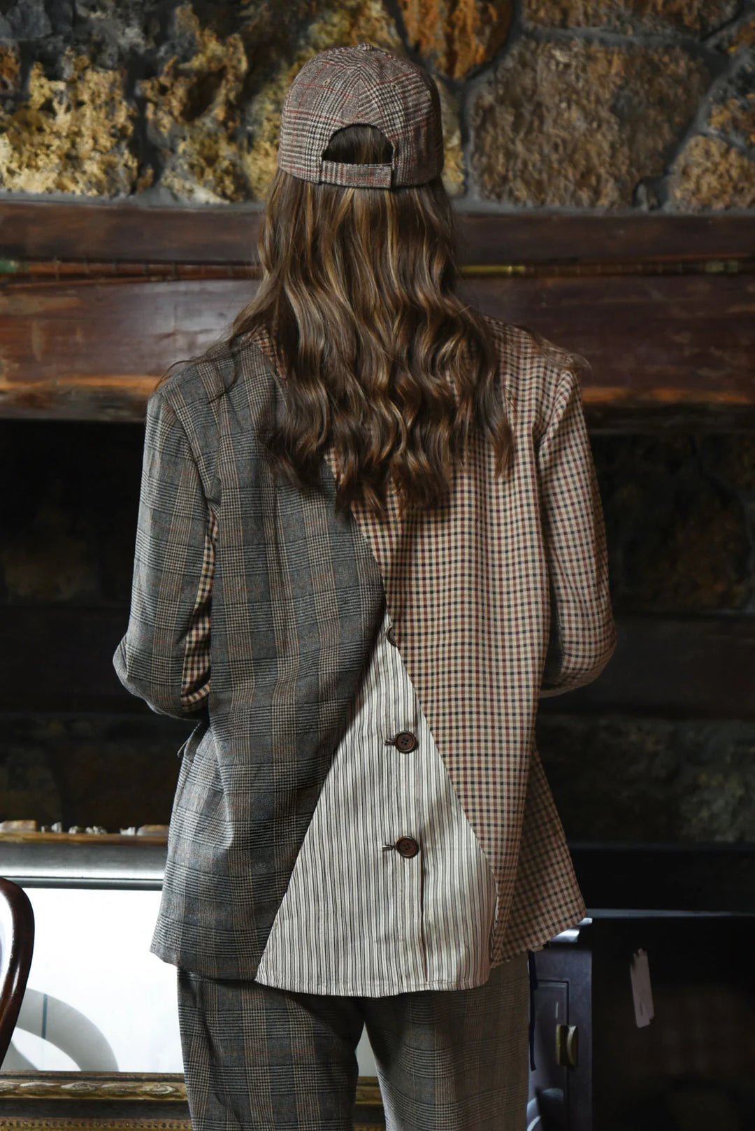 Criss-Crossed Jacket | Check
