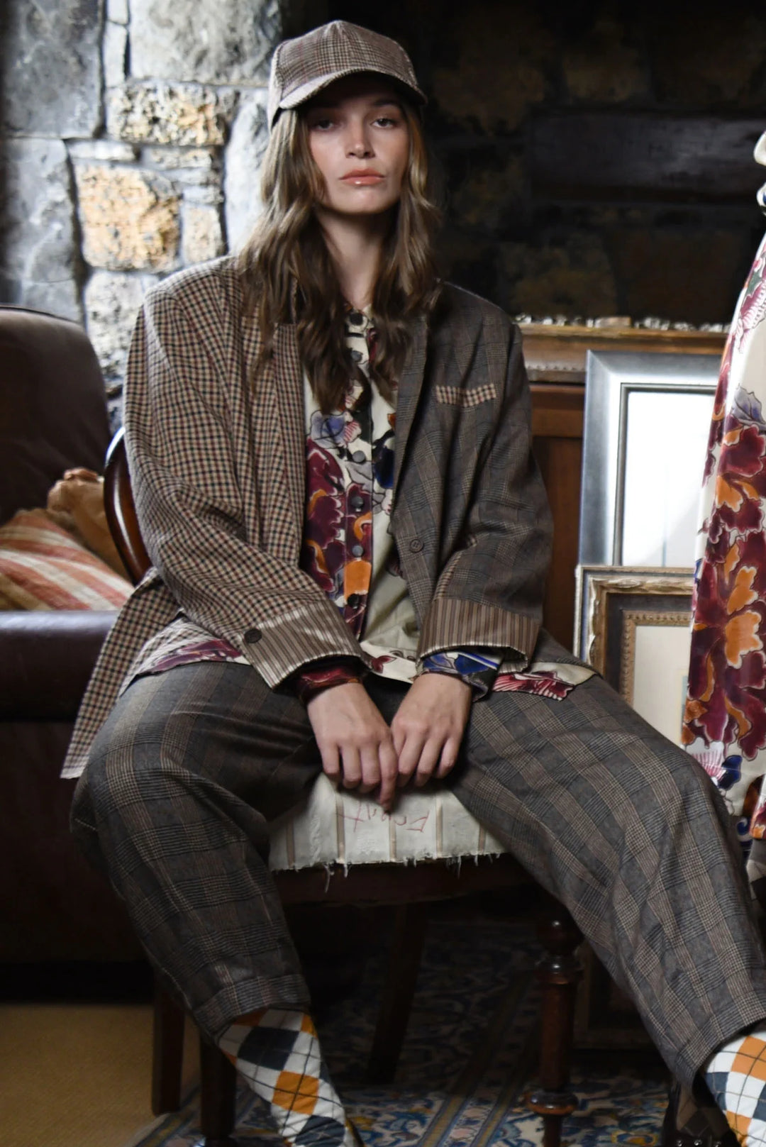 Criss-Crossed Jacket | Check