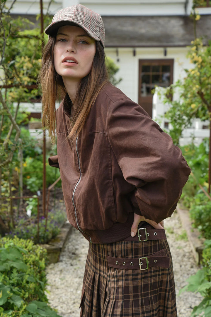 Top Of The Crop Jacket | Chocolate