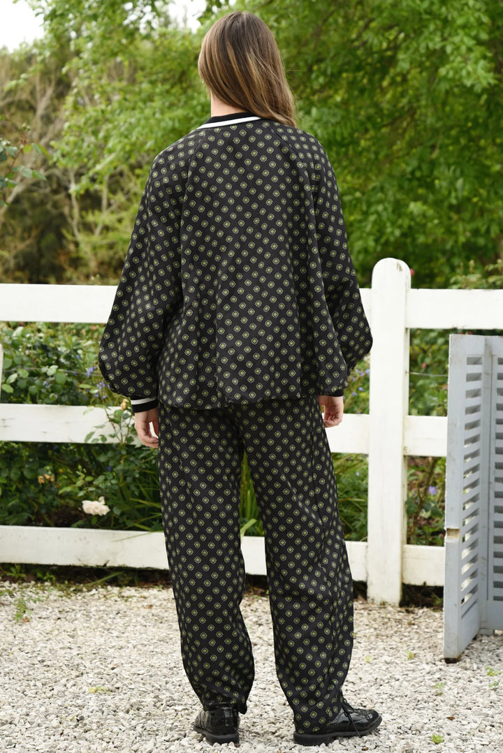 Follow The Track Pant | Black