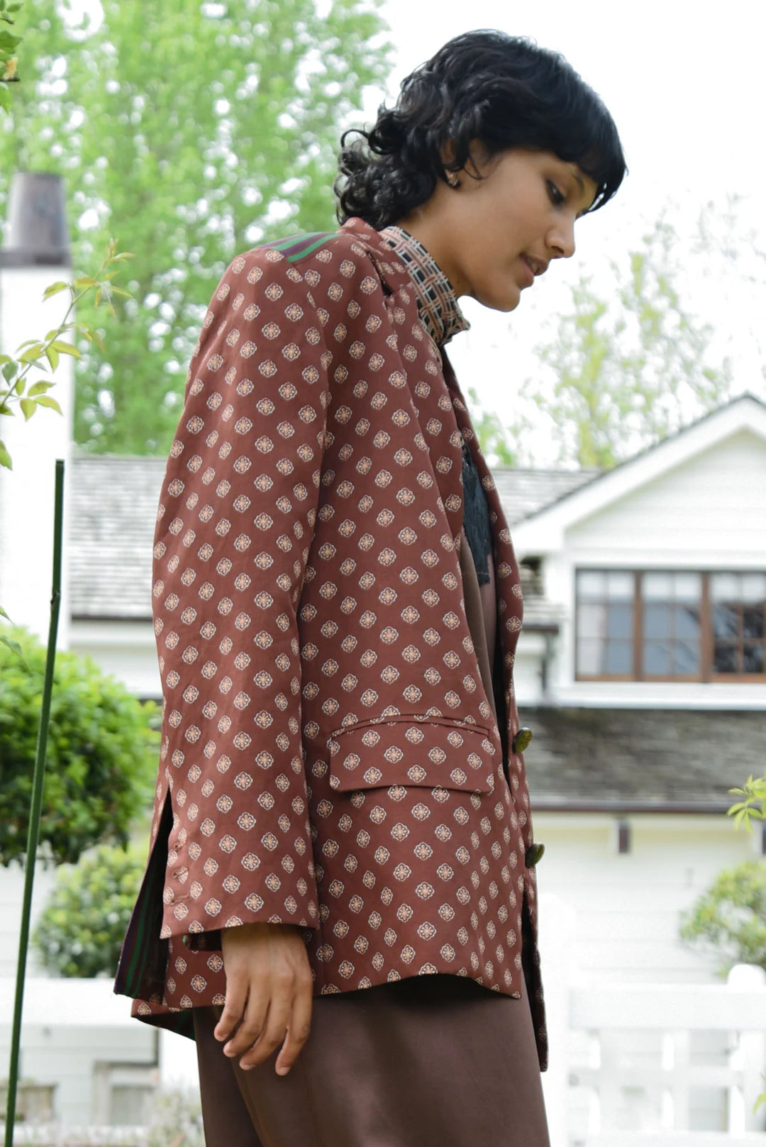 Keep It Blazing Jacket | Russet