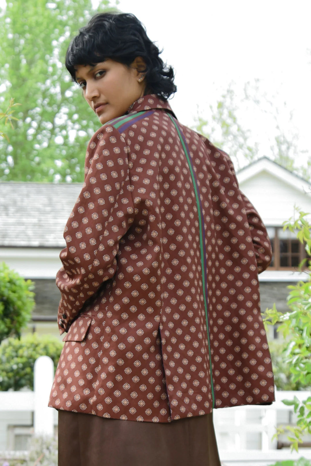 Keep It Blazing Jacket | Russet