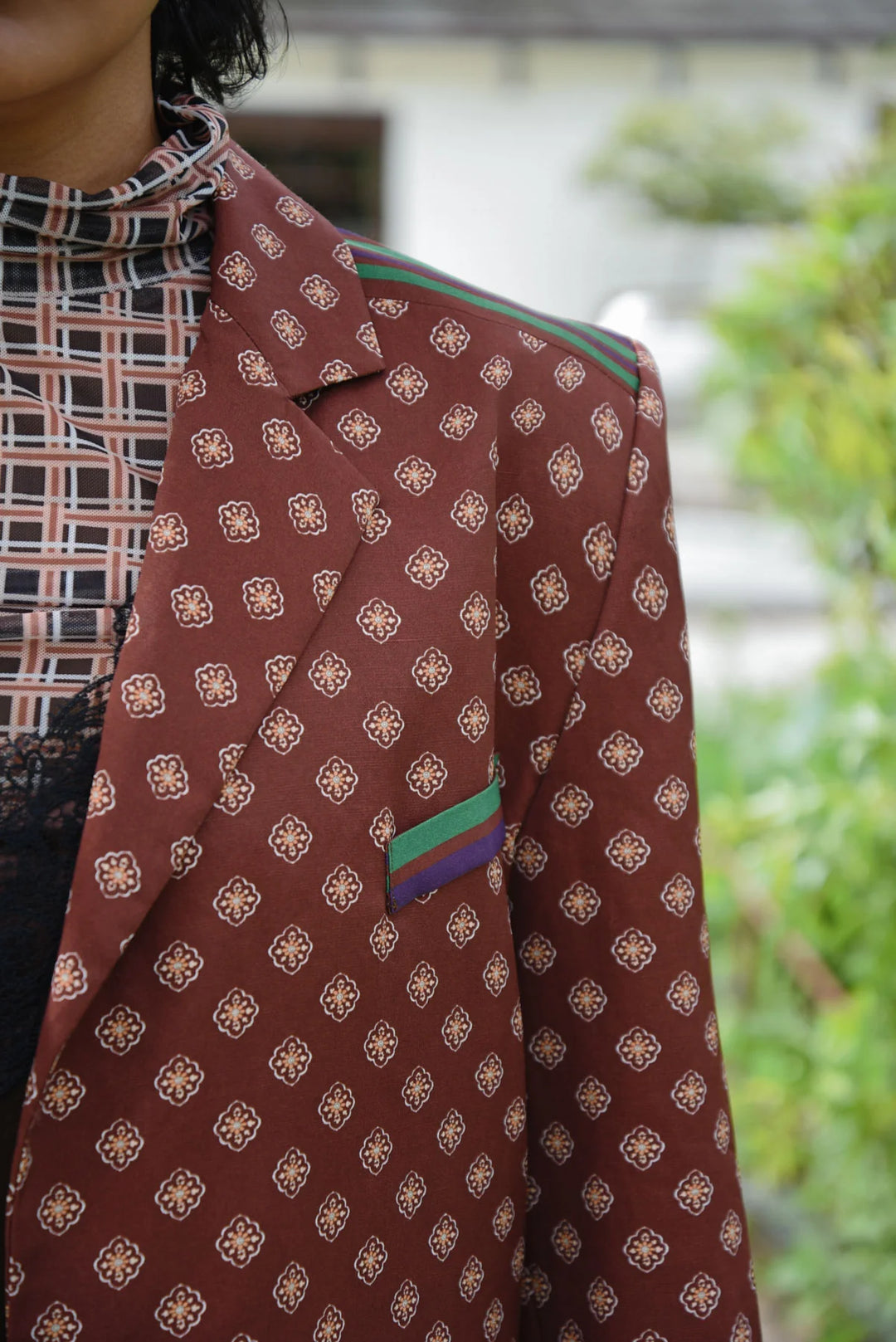 Keep It Blazing Jacket | Russet