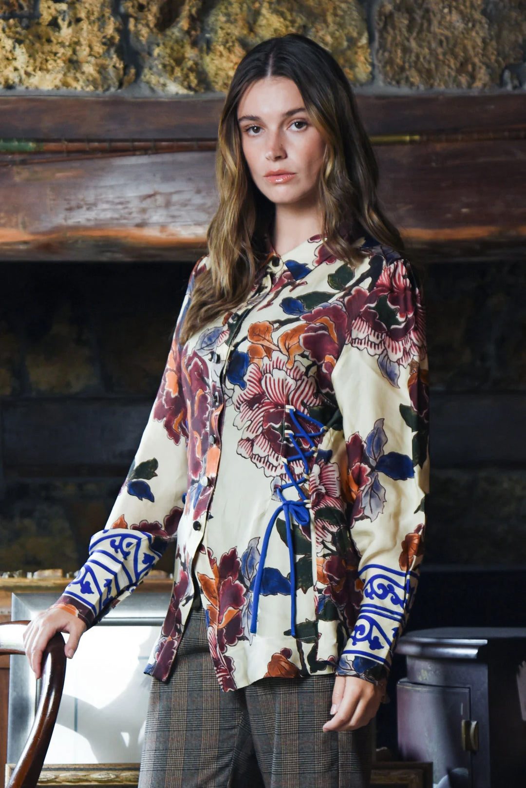 Drawn To You Shirt | Floral