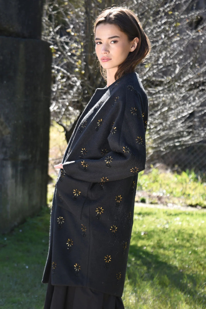 Bead It Coat | Black