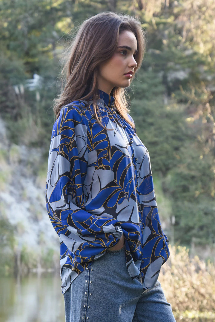 High & Mighty Blouse | Blue
