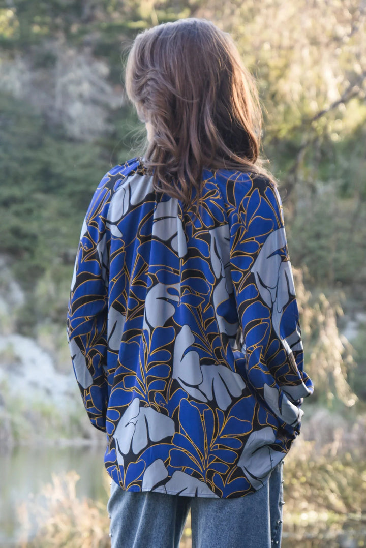 High & Mighty Blouse | Blue