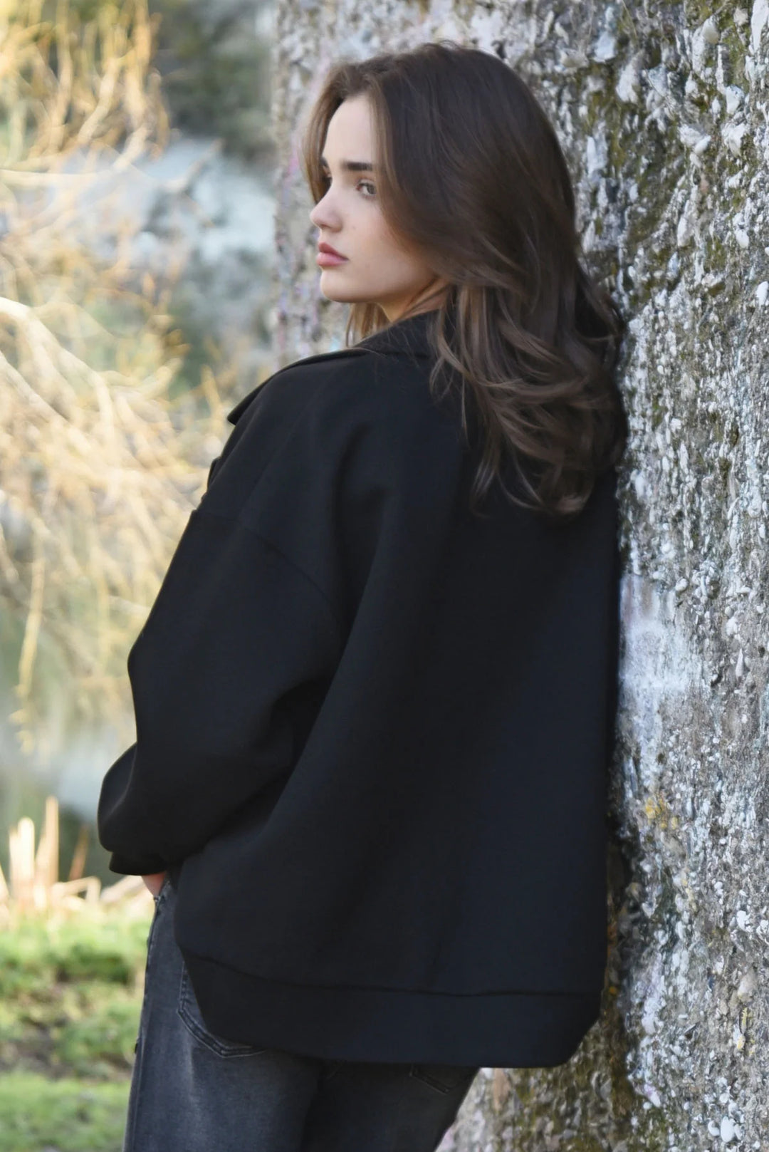 Midnight Lounge Jacket | Black